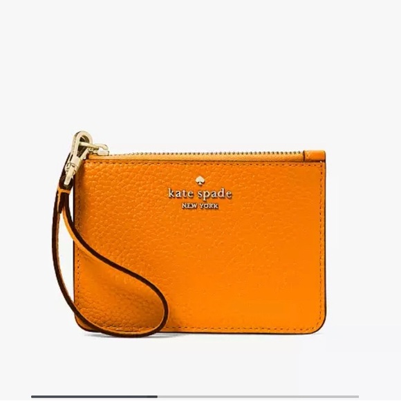 kate spade Accessories - Kate Spade Orange Wristlet RETAILS $129